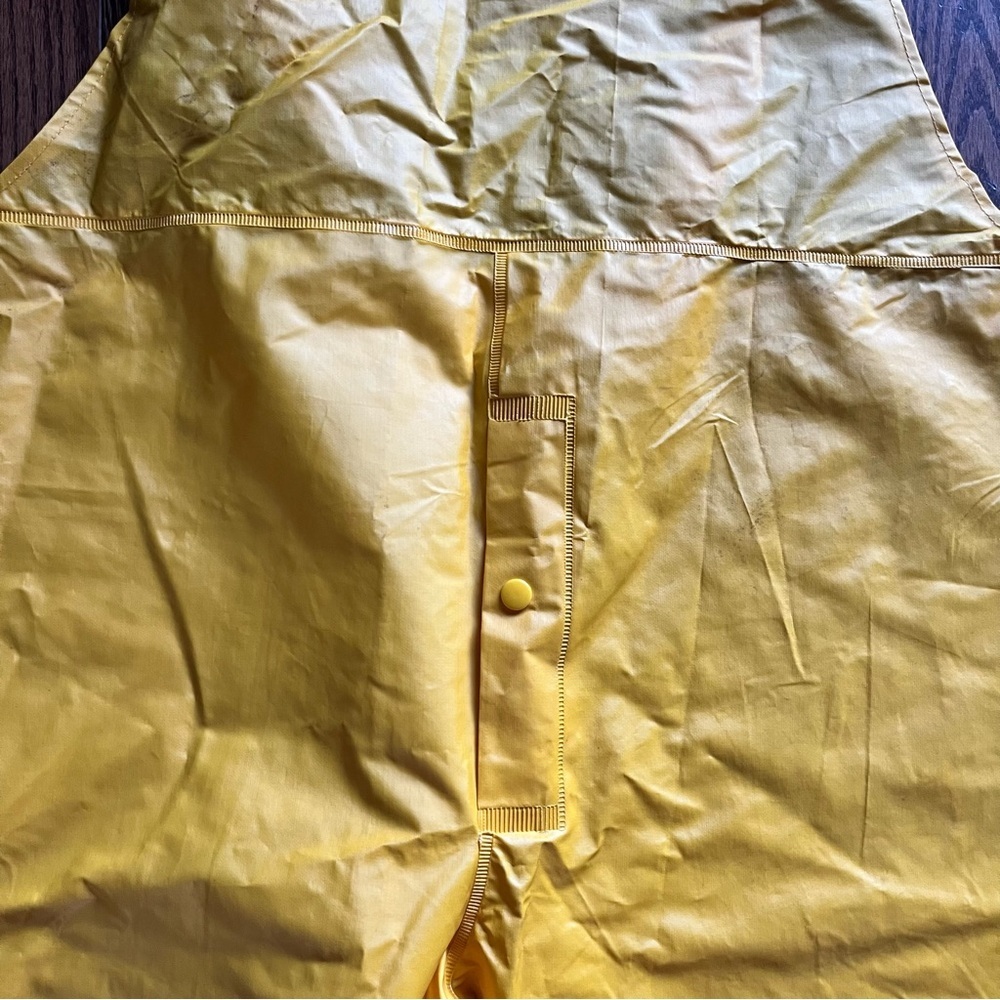 Arkon PVC Outdoors Fishing Rain Jacket Hooded Yellow Suit Waterproof Ove… - Picture 3 of 14